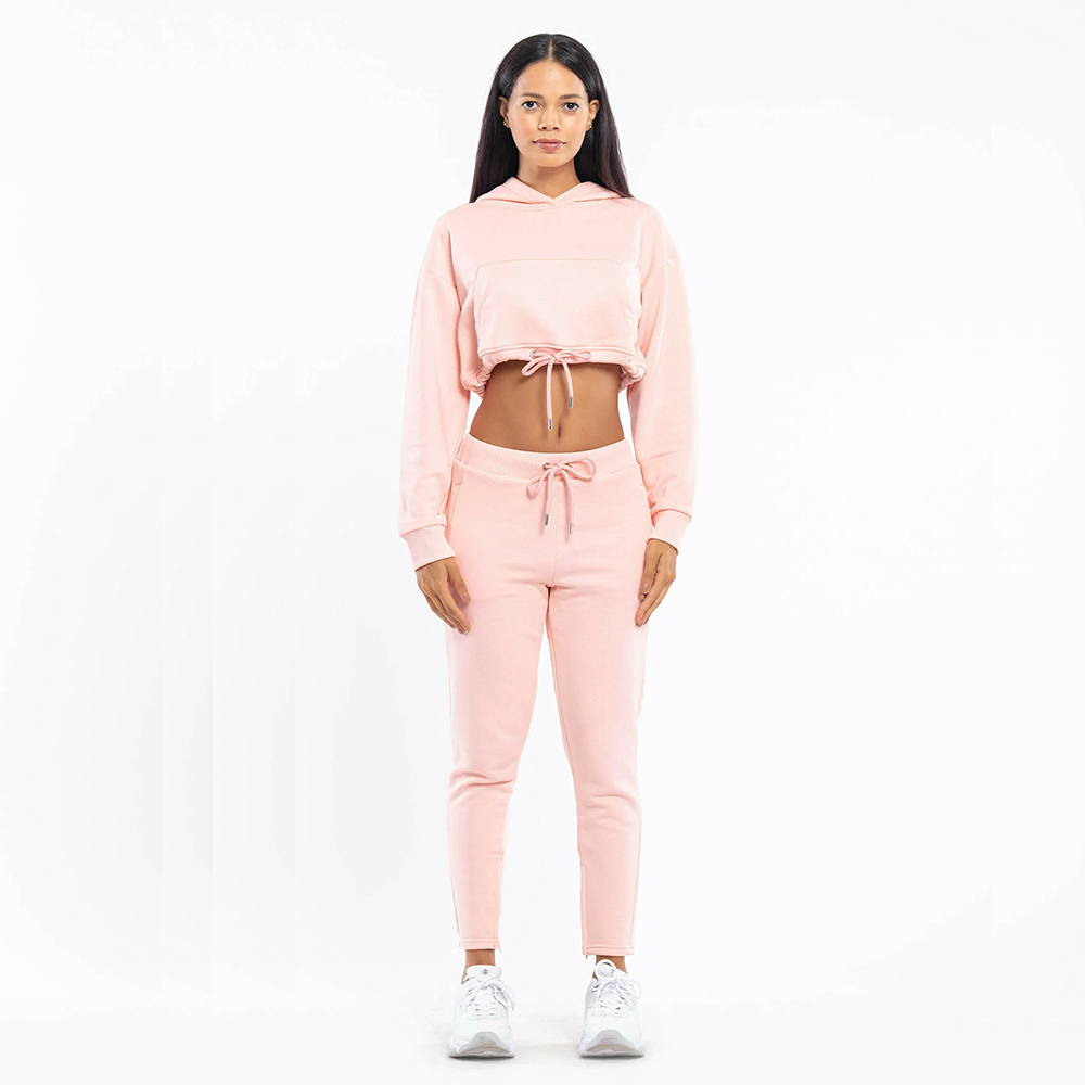 Women's Crop Hoodies Sets